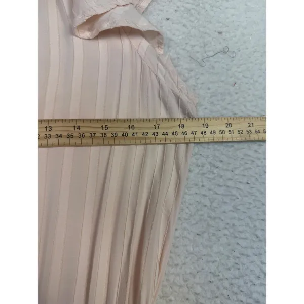 Paige Womens Dress M illyria Ruffles Layered Midi Slit Balletcore Feminine Beach - Image 7