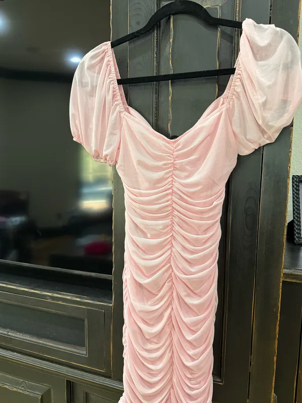 Blue Blush Pink Dress - Image 2