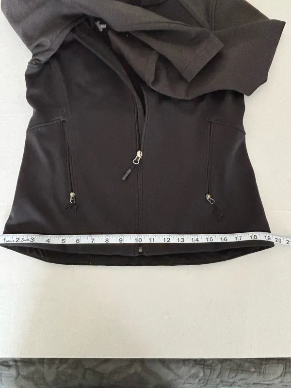 The North Face Black Full Zip Softshell Jacket Women’s Small Fleece Lined - Image 4