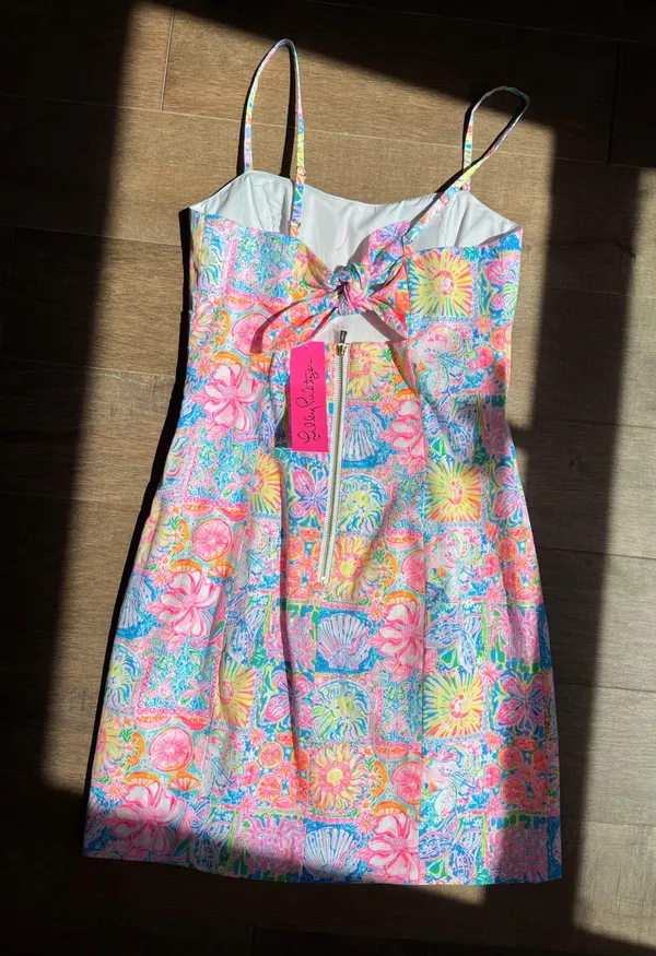 Lilly Pulitzer Mini Dress Pink pattern - Image 2