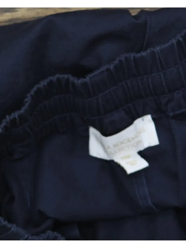 Carla Rockmore Collection Twill Straight Leg Safari Pants Midnight Blue P2XS - Image 3