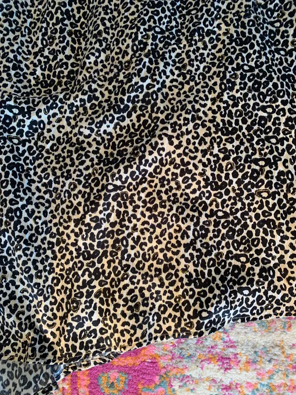 Leopard Midi Skirt Size Small - Image 3