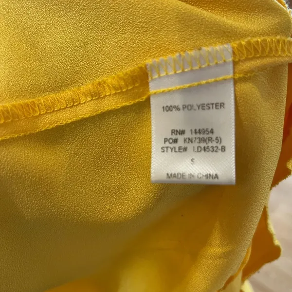 Luxxel Beautiful Yellow Dress - Image 8