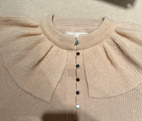 BASH pink collar sweater  - Image 3