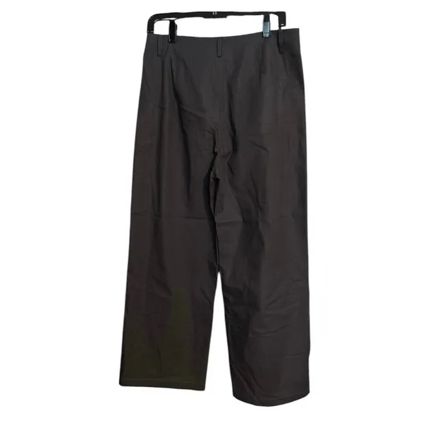 NEW Meilleur Moment Size 8 Wide Leg Pants Extreme Gray Grey High Rise - Image 2