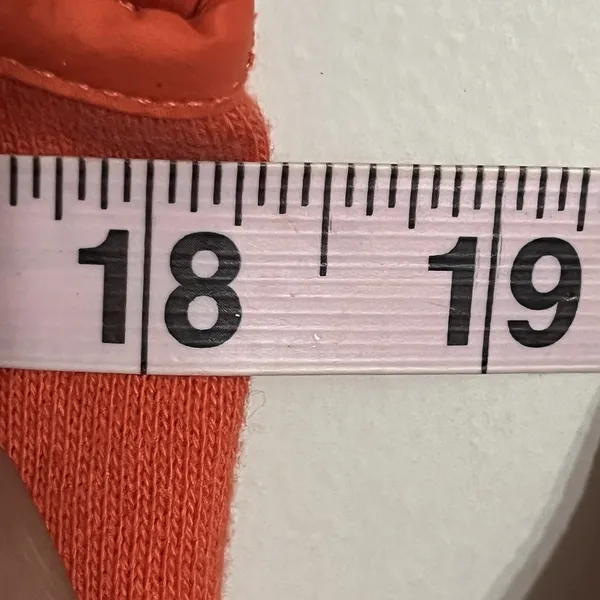 T By Talbots Orange Puffer Vest Full Zip Size Small Petite New With Tags‎ - Image 5