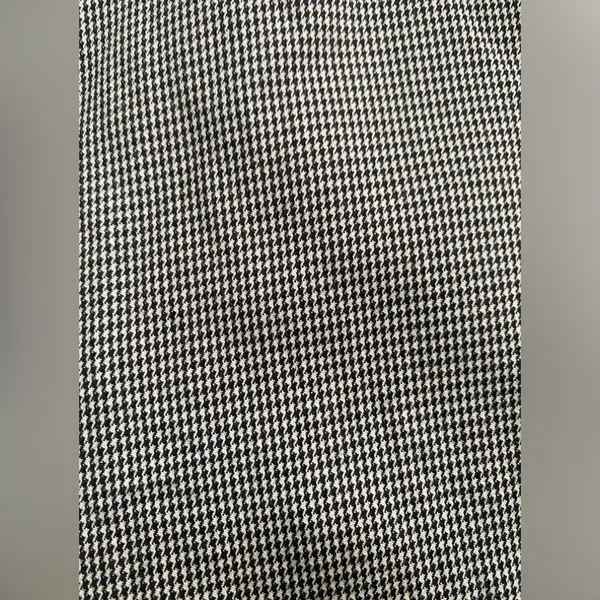 Tommy Hilfiger Vintage houndstooth relaxed cotton logo pants, size 14 - Image 4