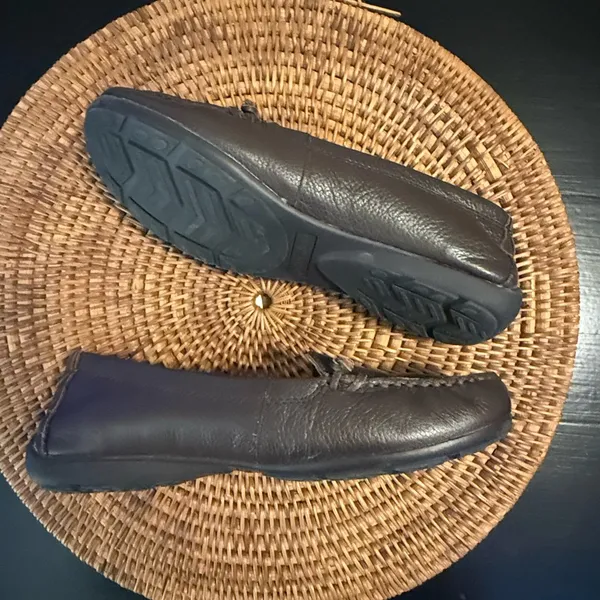 Eddie Bauer Brown Leather Loafers size 8‎ - Image 7