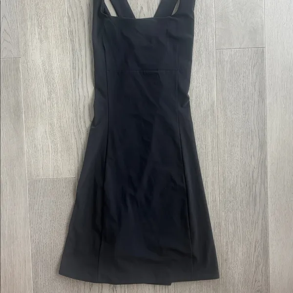 Outdoor Voices Black Cross Back Dress New NWT Size Large - Image 8
