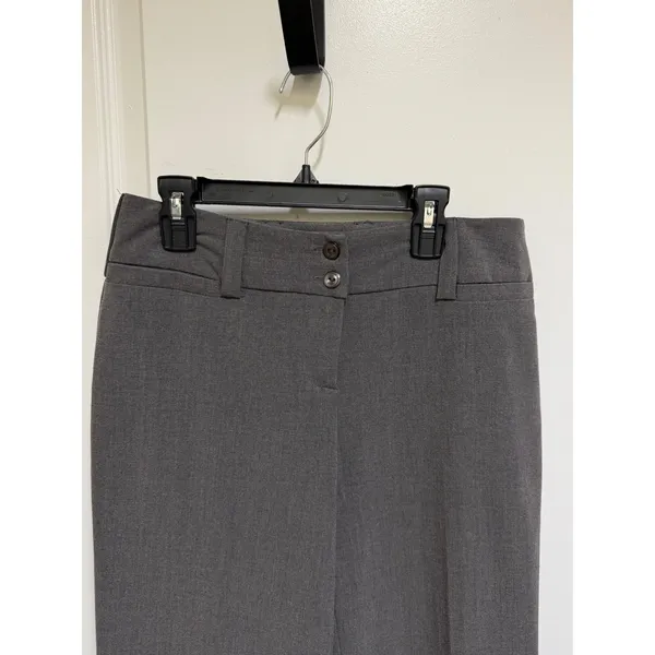 A. Byer Cambridge Gray Stretch Dress Pants Juniors Size 5 Straight Leg - Image 7