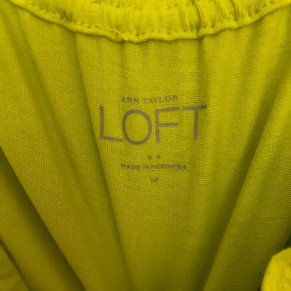 Loft Womens Elastic Sleeve Blouse Sz M - Image 4