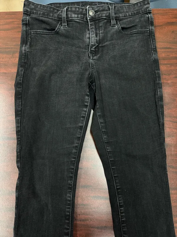 American Eagle Next Level Stretch Black Jeggings Size 10 Short - Image 2