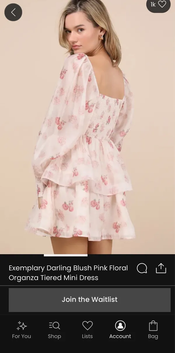 Lulus Floral Dress Mini - Image 5