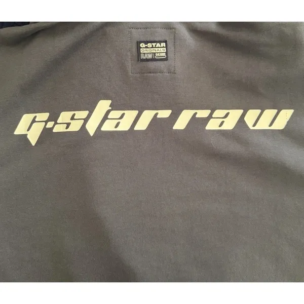 G-Star RAW Sobiru Hoodie Sweat Dress XS NWT Colorblock Short Sleeve Streetwear - Image 16