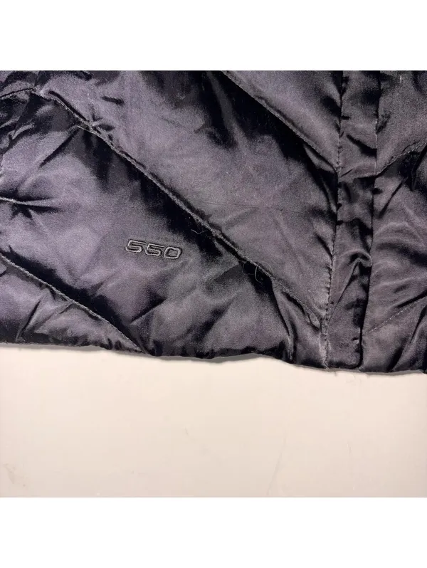 The North Face 550 Down Fill Black Chevron Puffer Vest - Women's Small - Image 2