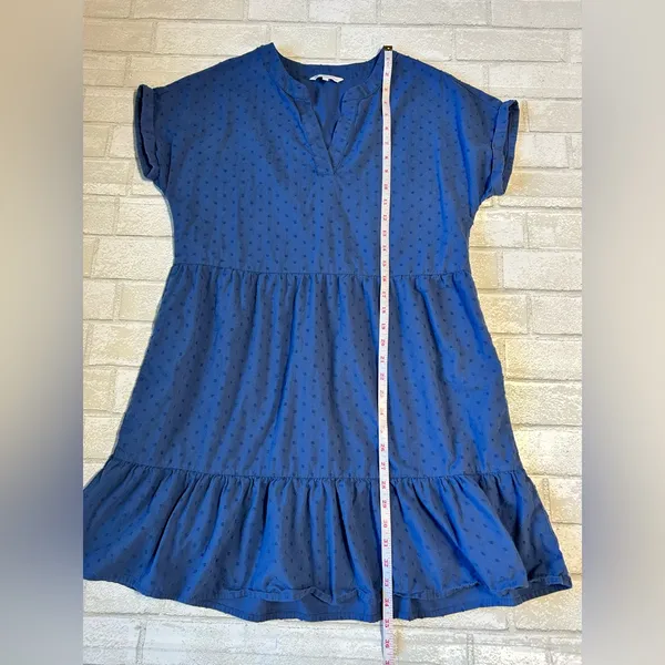Southern Tide Coastal Cotton Swiss Dot Dress Size small - Image 9
