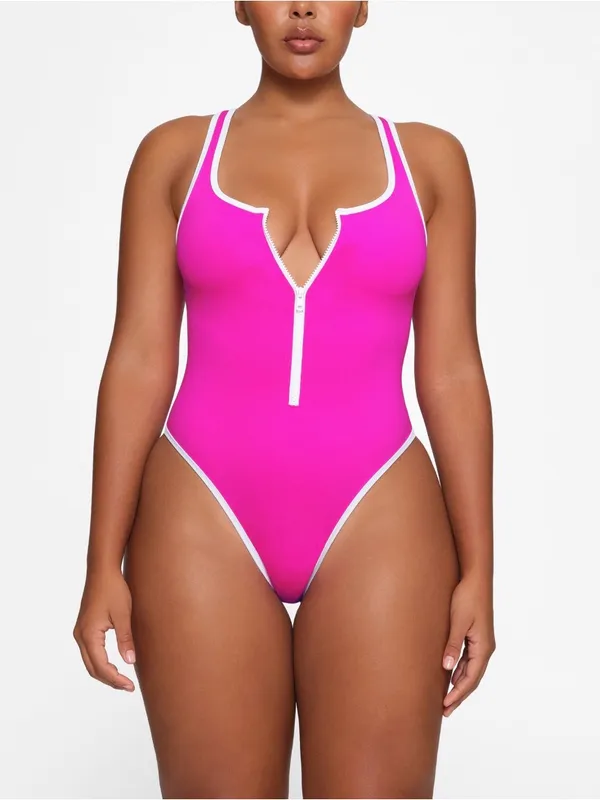 Skims- scoop neck one piece swimsuit - Image 2