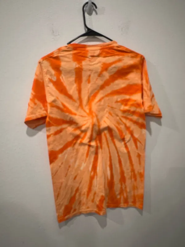 YMCA Orange Tie-Dye T-Shirt Size M - Image 2