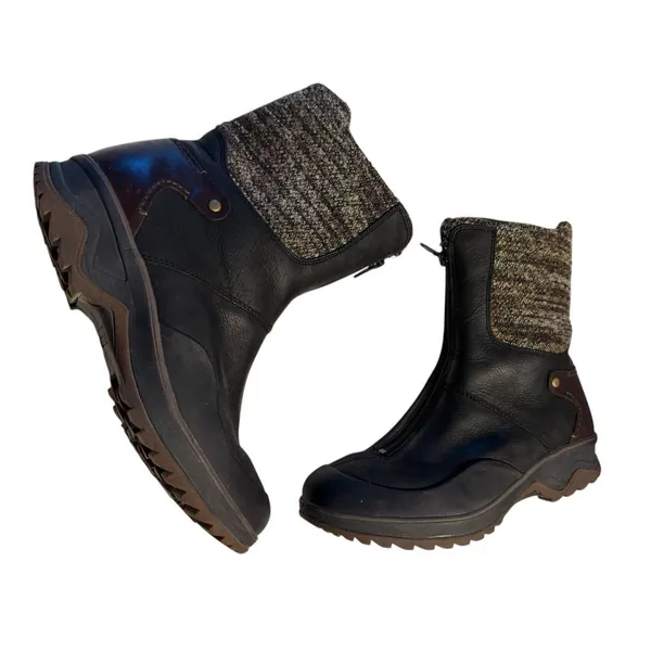 Merrell Evenyr Aprés Bond Women’s 8.5 Waterproof Snow Winter Boots J42410 Tweed - Image 5