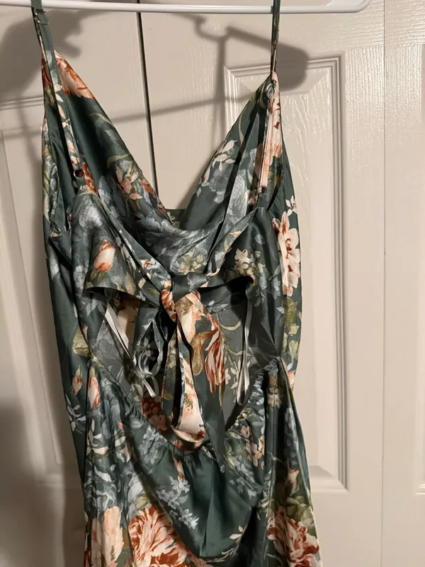 Petal & Pup Midi Dress Satin - Image 3