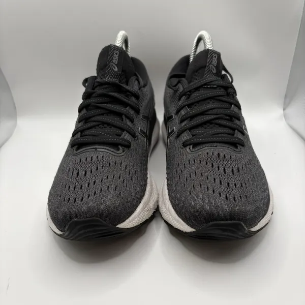 Asics Gel-Nimbus 24 Black White Running Shoes Sneakers 1012B201 Women's Size 6.5 - Image 2