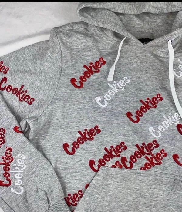 NEW Cookies hoodie Gray - Image 2