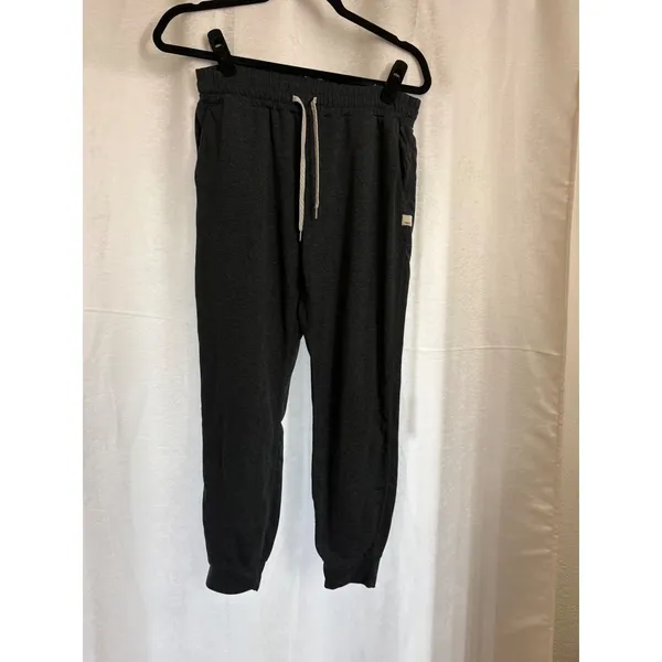 Vuori Performance Jogger In Charcoal Heather Size Small - Image 2