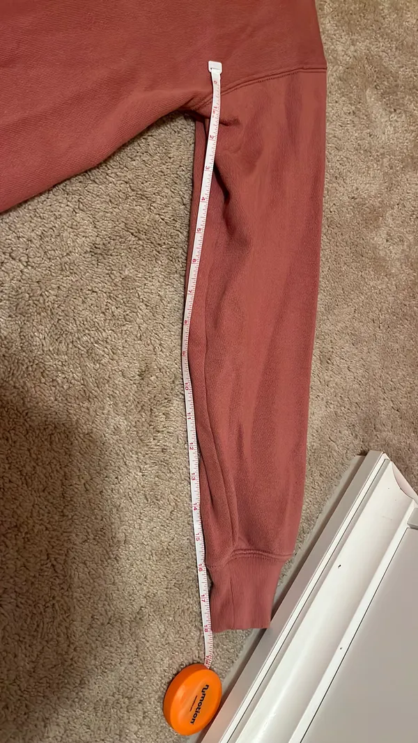 Aerie burnt orange crewneck size S oversized - Image 4