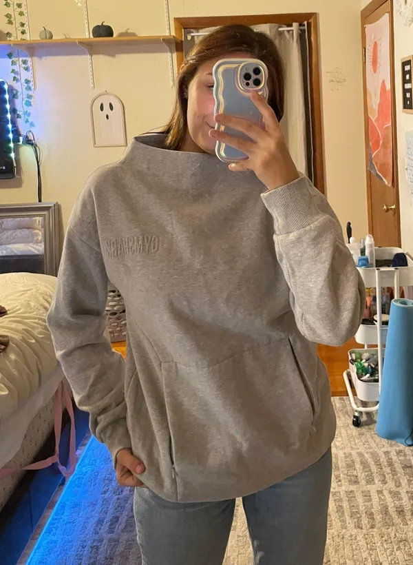 Gymshark Mock Neck Sweatshirt - Image 3