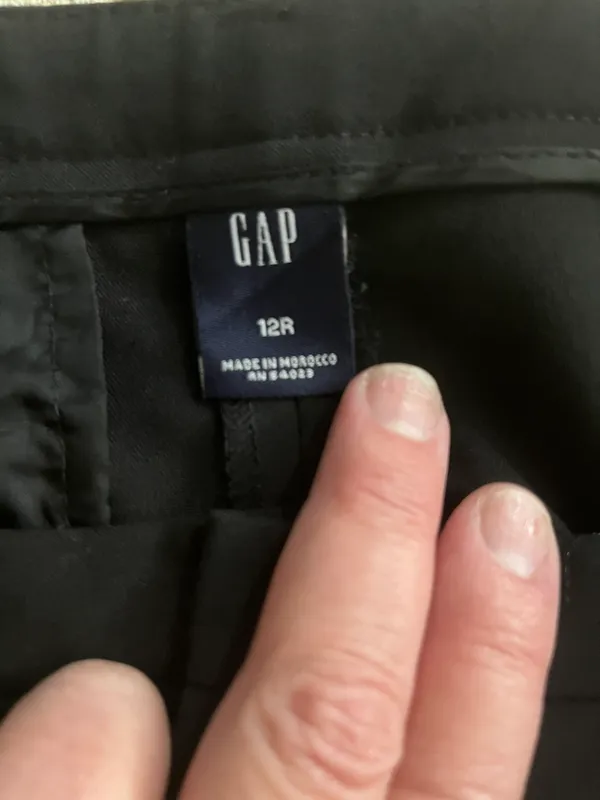 Size 12 Black Classic Dress Pants - Image 3