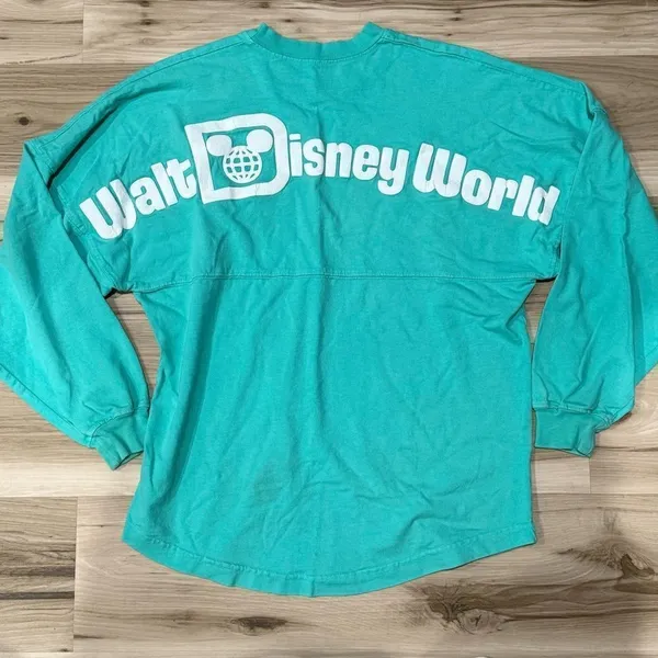 Disney Parks Walt Disney World Teal Spirit Jersey Women’s XS - Image 2