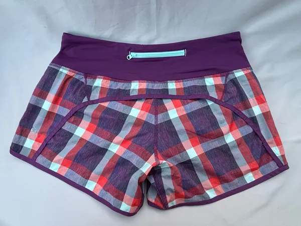 Lululemon Shorts Womens Sz 4 Speed Up Lined Running Short Gym 2” Inseam - Image 3