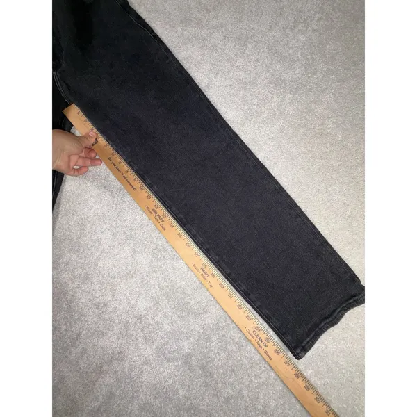 good american good legs straight jeans black 12/31 - Image 9