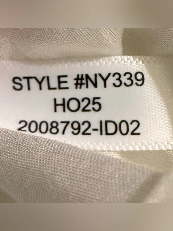 MADEWELL Ivory Button Front Blouse Lyocell Top Pleated Women’s Size Medium - Image 11