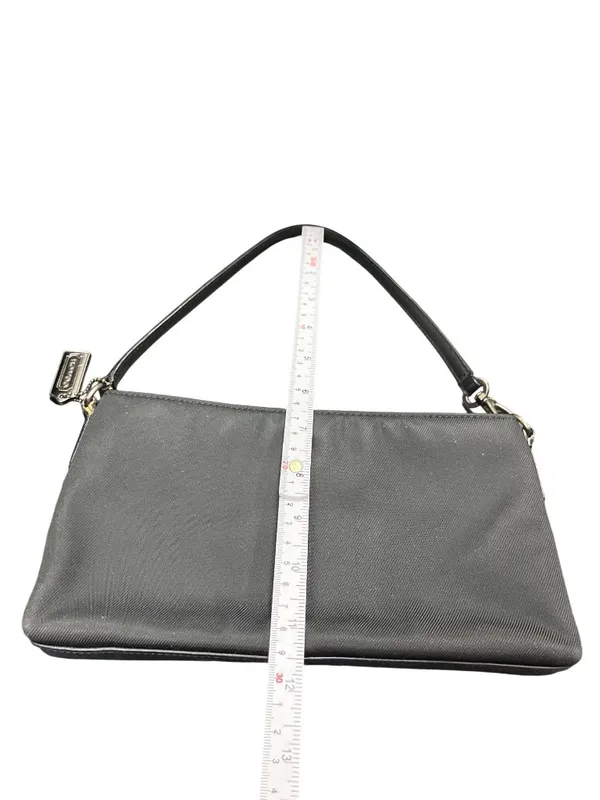 Coach Vintage Mercer Demi 7407 black nylon leather trim Y2K mini bag SKU 10424 - Image 11
