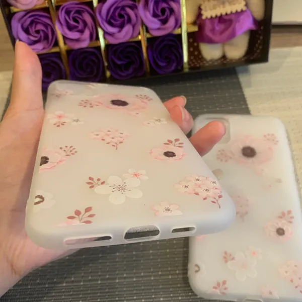 Iphone 12 pro max flower soft case Multi - Image 3