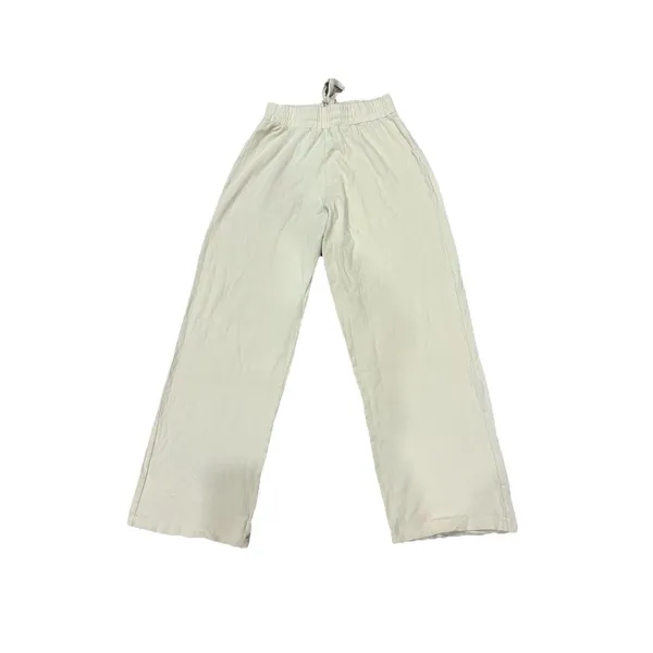 Daily Drills Cream Pointelle Loungewear Set XS/S Minimalist Cool Girl - Image 4