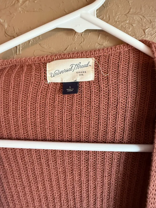 Rust colored cardigan Universal threads  - Image 2