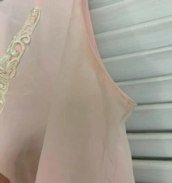 MD (8) Light pink Vintage premier sheer camisole - Image 5