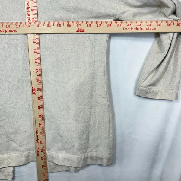 NWT Soft‎ Surroundings S Embroidered Linen Minali Jacket Cardigan Boho Lagenlook - Image 8