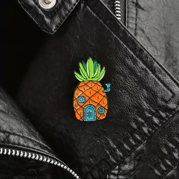 SpongeBob SquarePants pineapple pin￼ Orange - Image 8