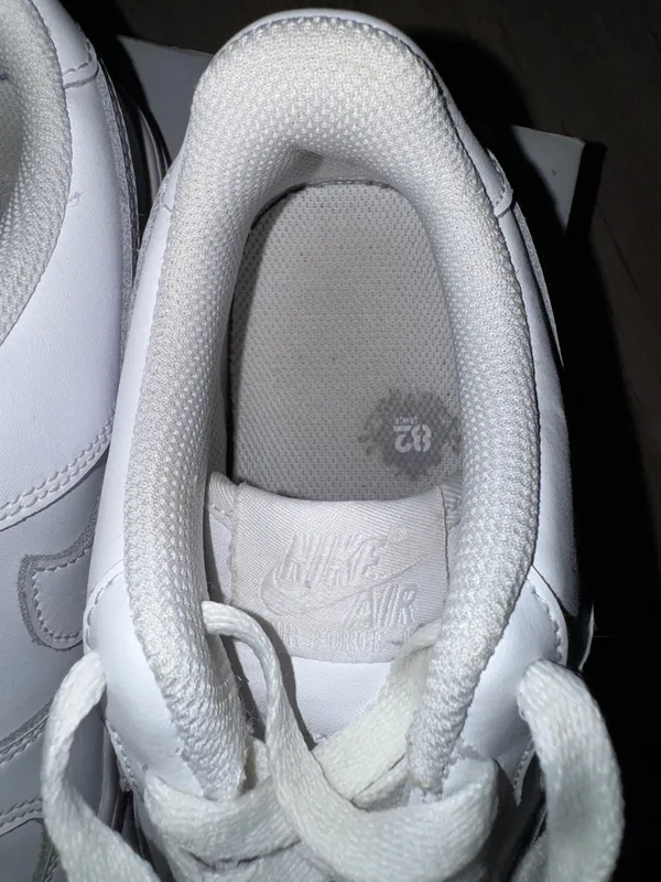 All White Nike Air Force 1 - Image 8