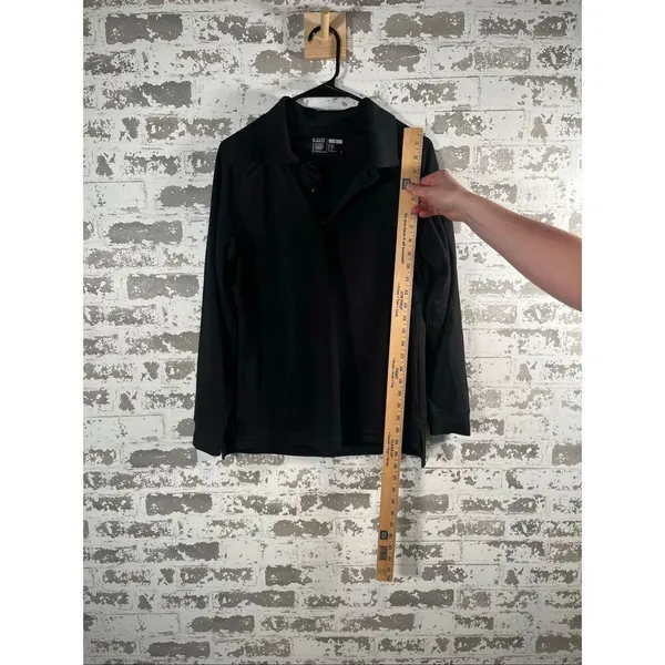5.11 | women black long sleeve polo shirt - Image 6