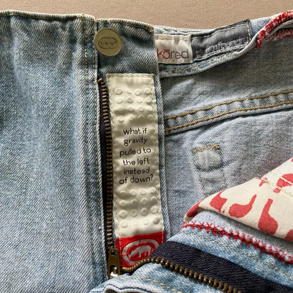 Y2K Ecko Red Low Rise Mini Denim Skirt - Image 5
