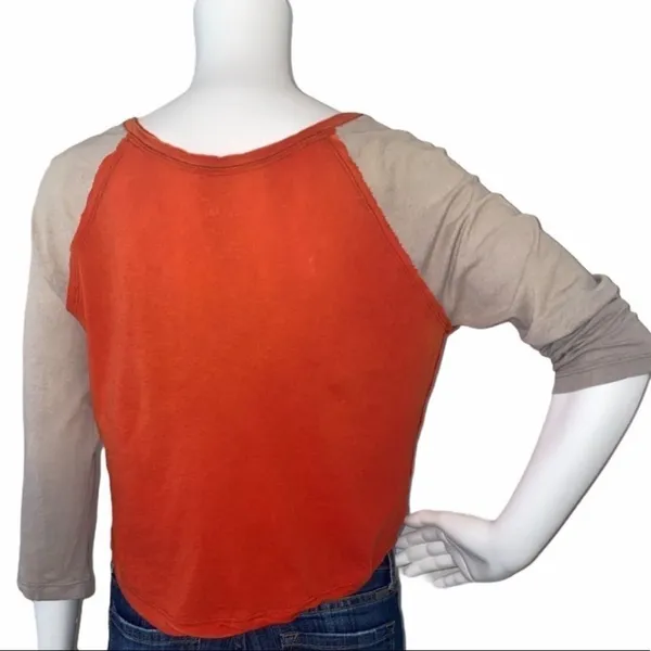 We the free‎ orange baseball tee large - Image 2