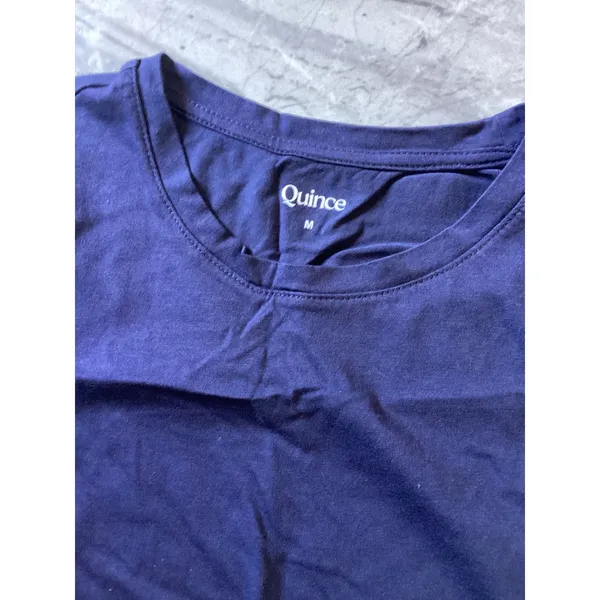 Quince NWOT Navy Blue Cotton Modal Muscle Tank Top Medium LB19638-JDAVN01-26259 - Image 2