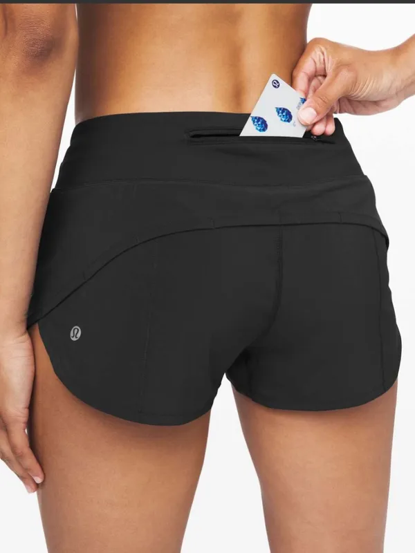 Lululemon speed up shorts black 10 - Image 7