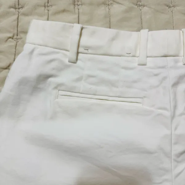 GAP Women White Tailored High Rise Pocketed‎ Casual Elegant Shorts Size 0 - Image 8