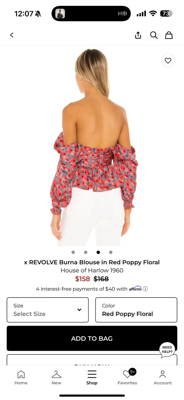 House of Harlow x Revolve 1960 Top - Image 3