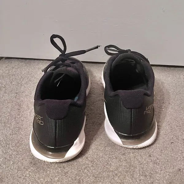 NikeCourt Air Zoom Vapor Pro Black & Gold Women’s Tennis Shoes - Image 8